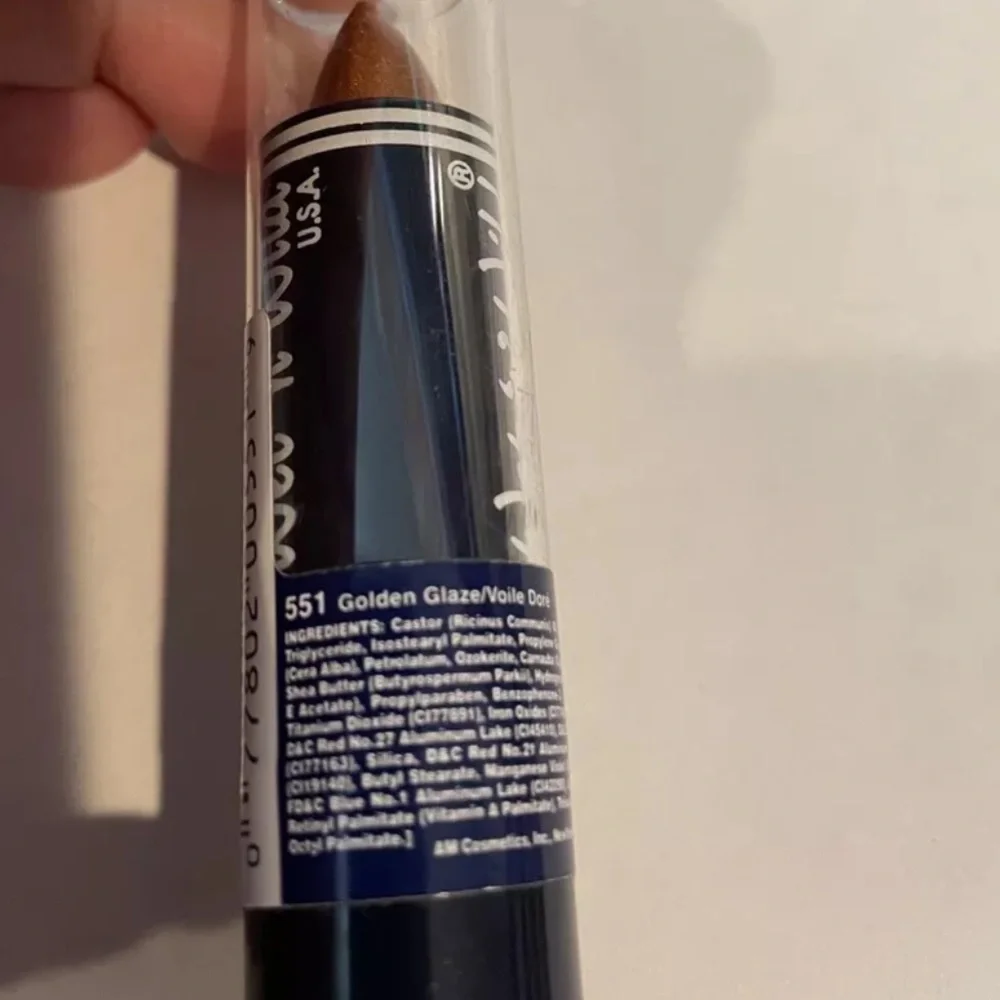 Wet N Wild Vintage Lipstick Golden Glaze 551 NOS HTF! Sealed
